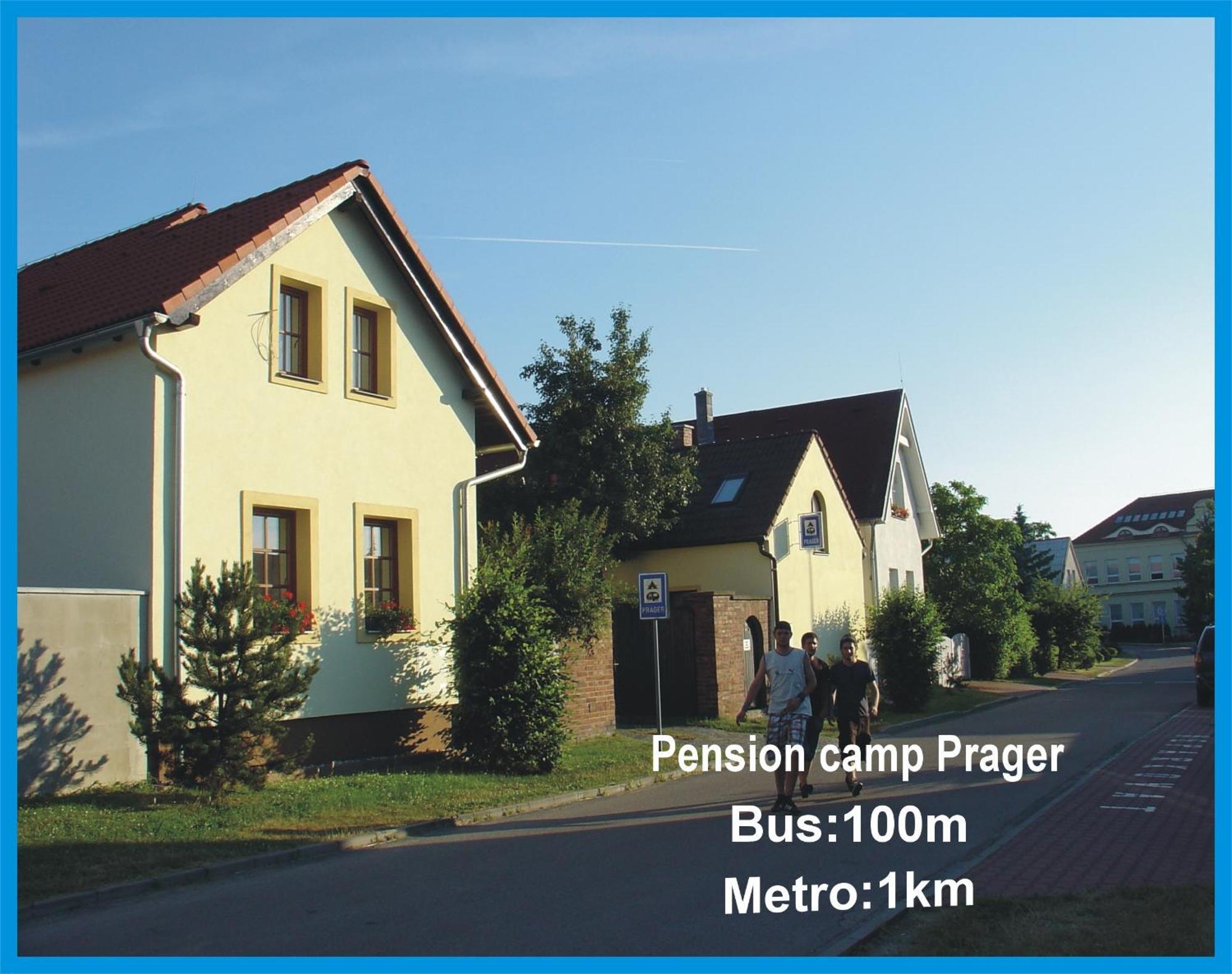 Pension Camp Prager Kültér fotó
